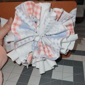 Plaid Pattern Hair Bow for Kids